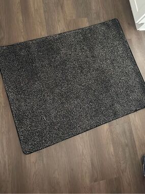 Durable Grey/Black Door/Floor Mat from Costco
